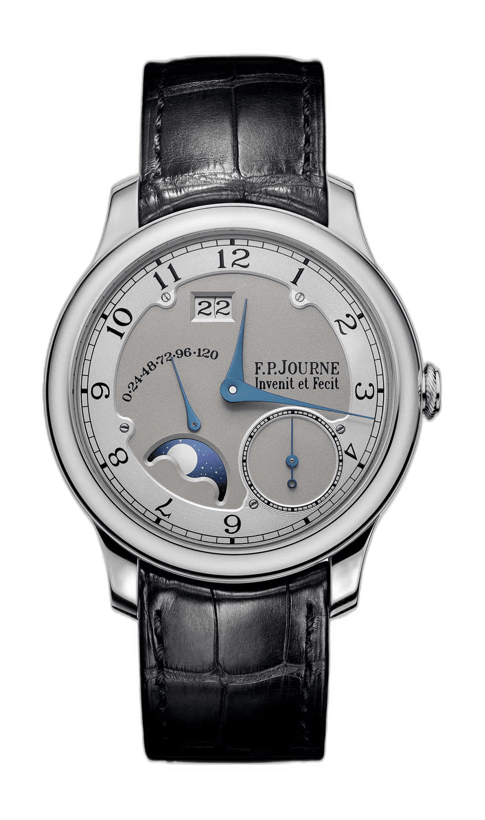 F.P.Journe Divine Platinum — Silver Dial with Moon Phase | Ref. 1300.3