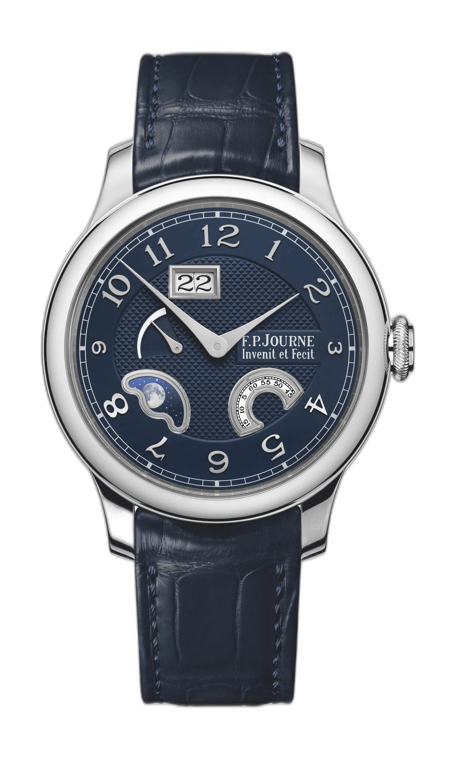 F.P.Journe Divine Platinum — Guilloché Blue Dial | Ref. 1300.3