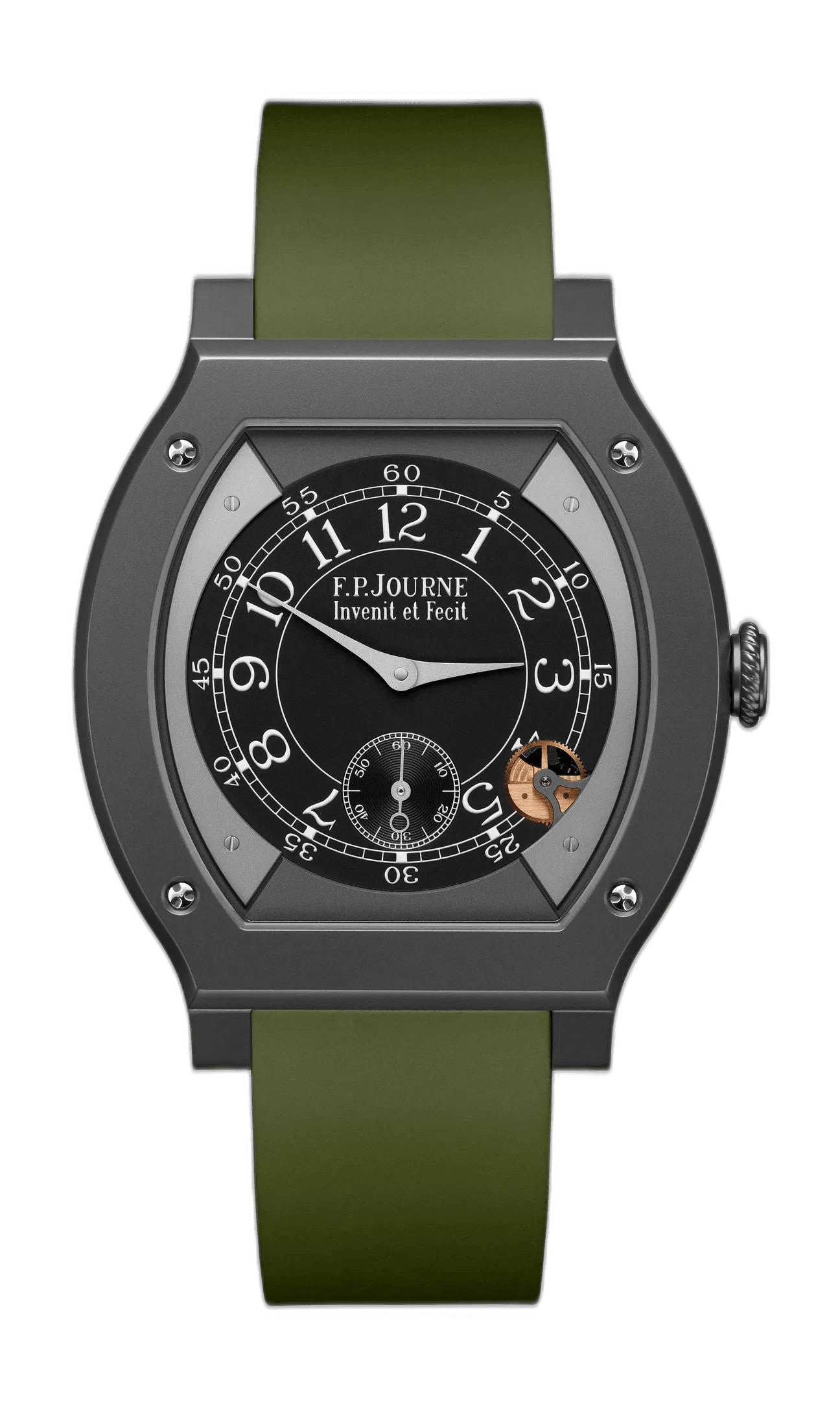 F.P.Journe Élégante 48 Titanium — Black Sapphire Dial | Ref. Calibre 1210