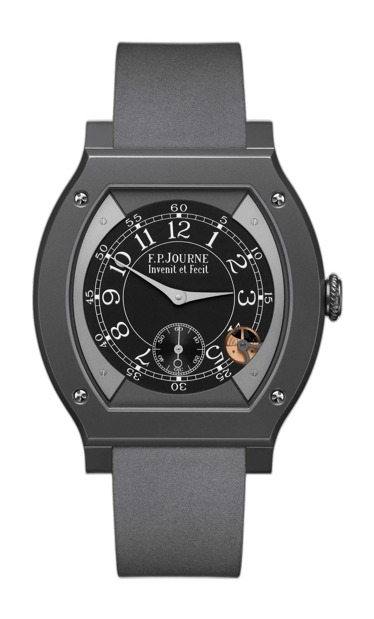 F.P.Journe Élégante 48 Titanium — Black Sapphire Dial | Ref. 1210