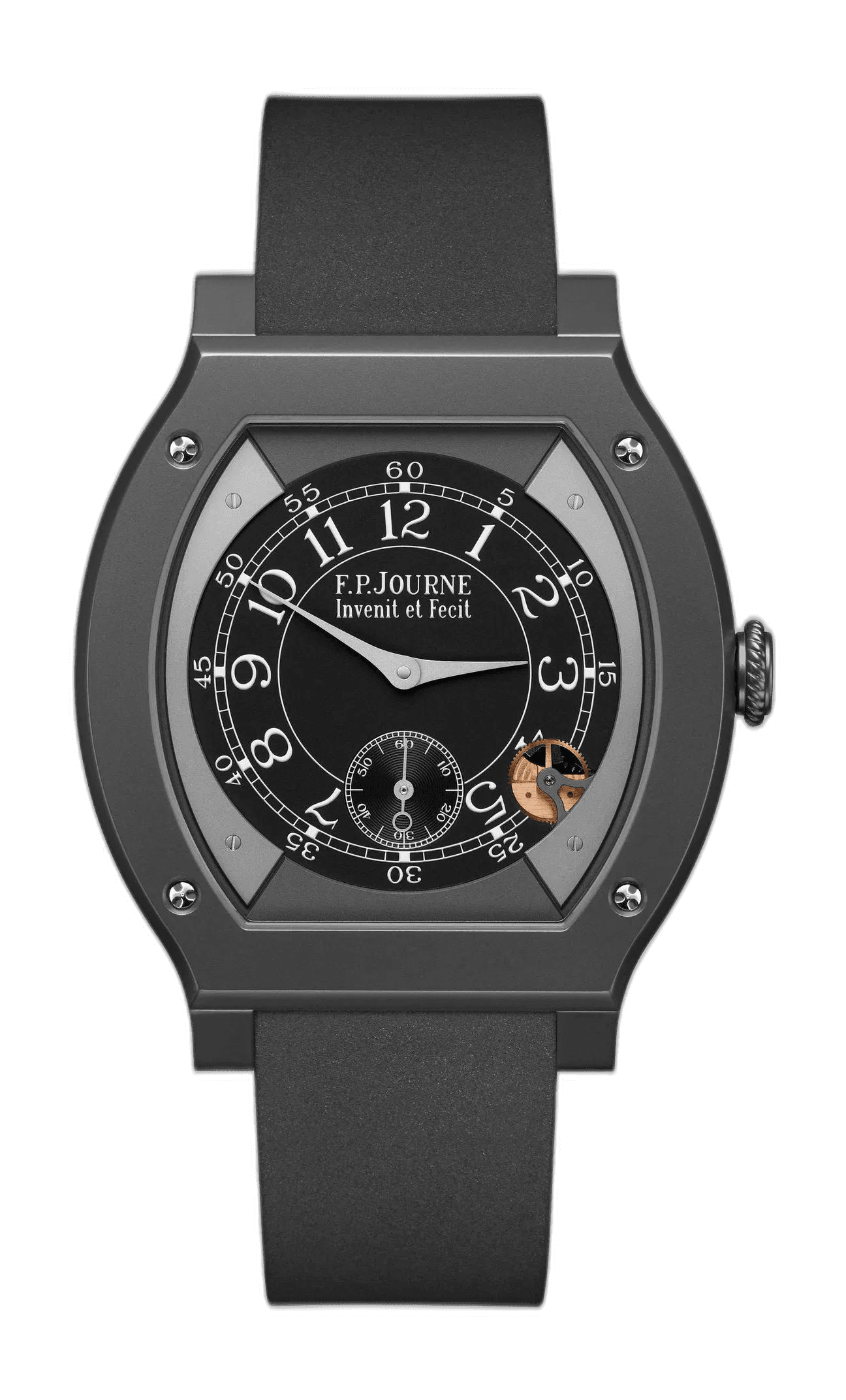 F.P.Journe Élégante 48 Titanium — Black Sapphire Dial | Ref. 1210