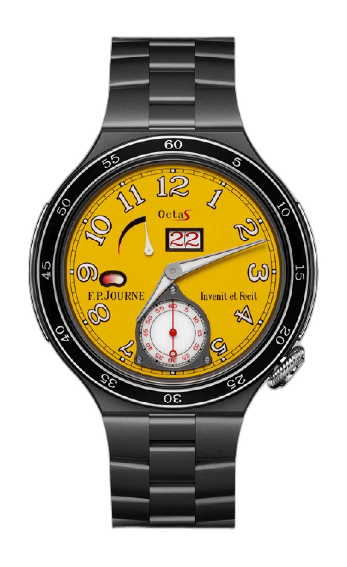 F.P.Journe LineSport Automatique Réserve Titane — Yellow Sapphire Dial | Ref. 1300.3