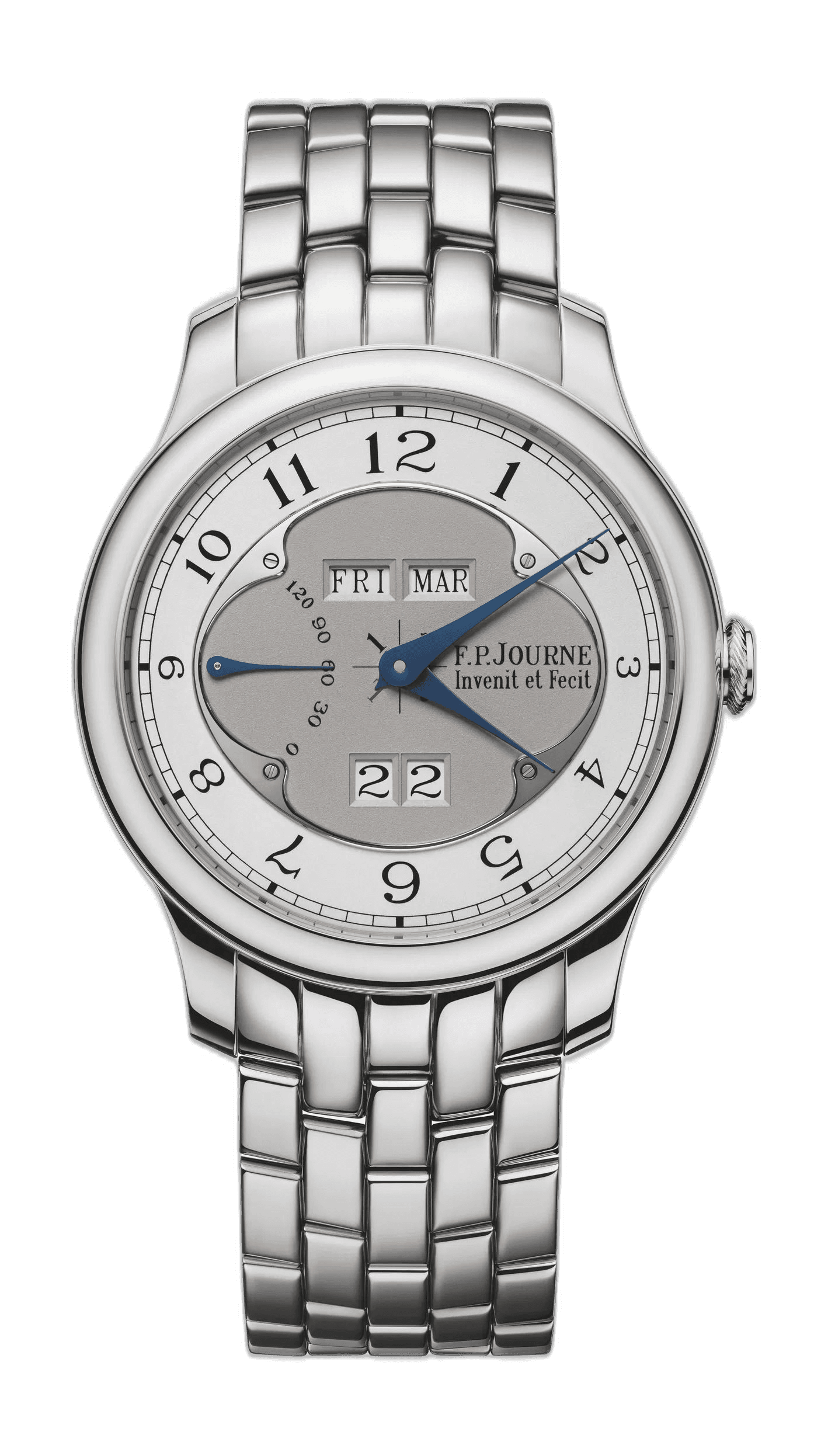 F.P.Journe Quantième Perpétuel Platinum — Gold and Silver Dial | Ref. 1300.3