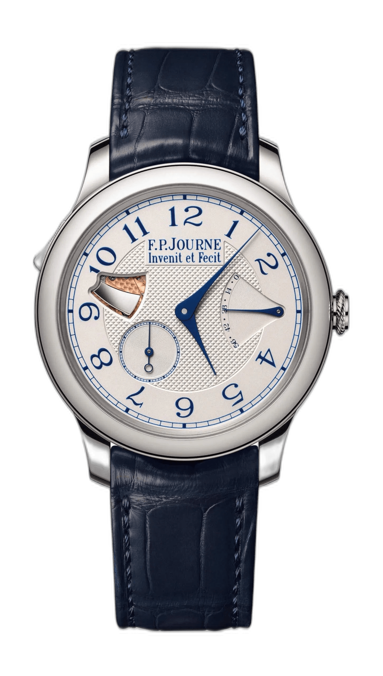 F.P.Journe Répétition Souveraine Stainless Steel — Silver Guilloché Minute Repeater | Ref. 1408