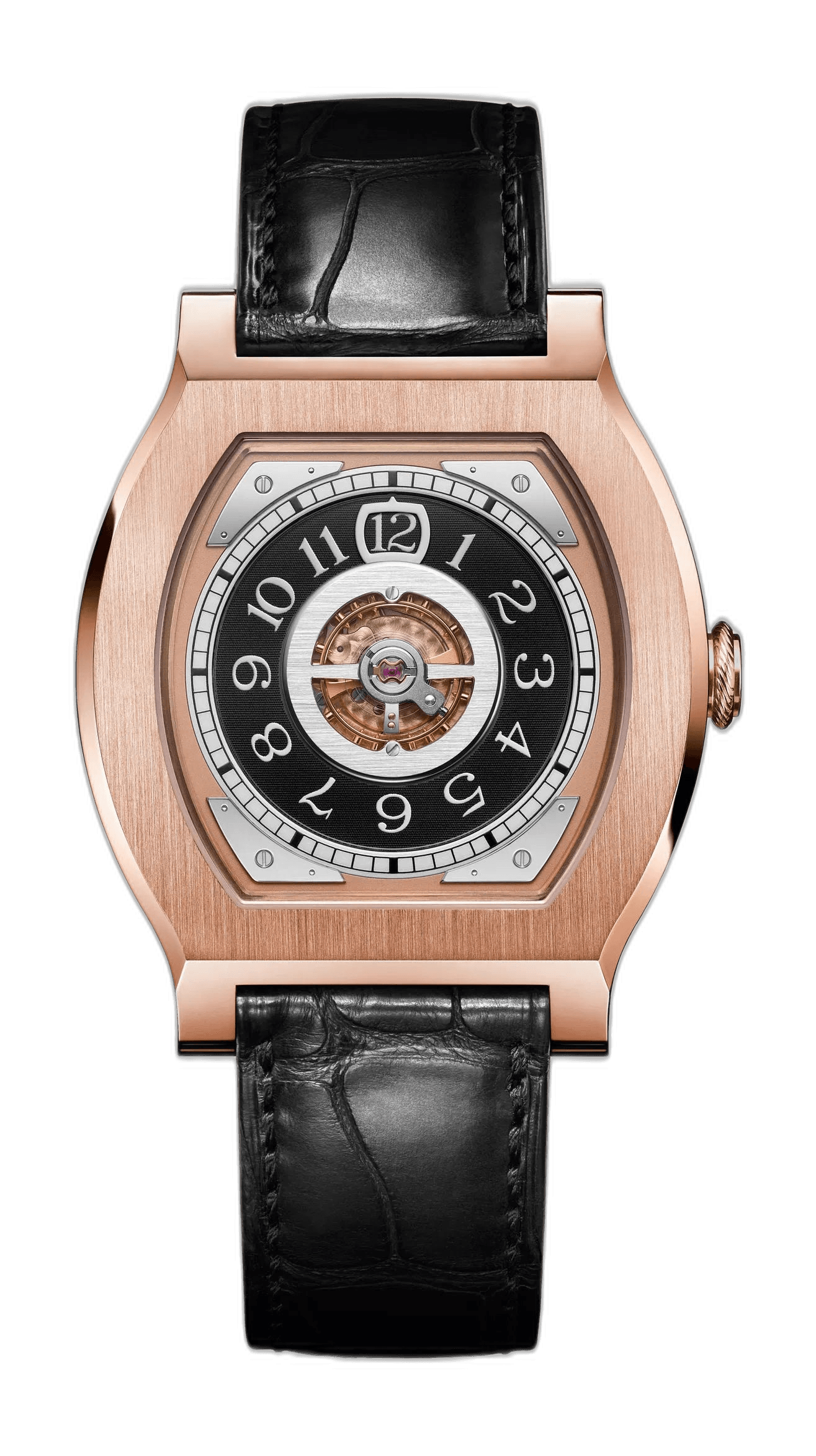 F.P.Journe Vagabondage 18K 6N Gold — Black & Grey Dial, Jump Hours | Ref. Cal. 1504.2