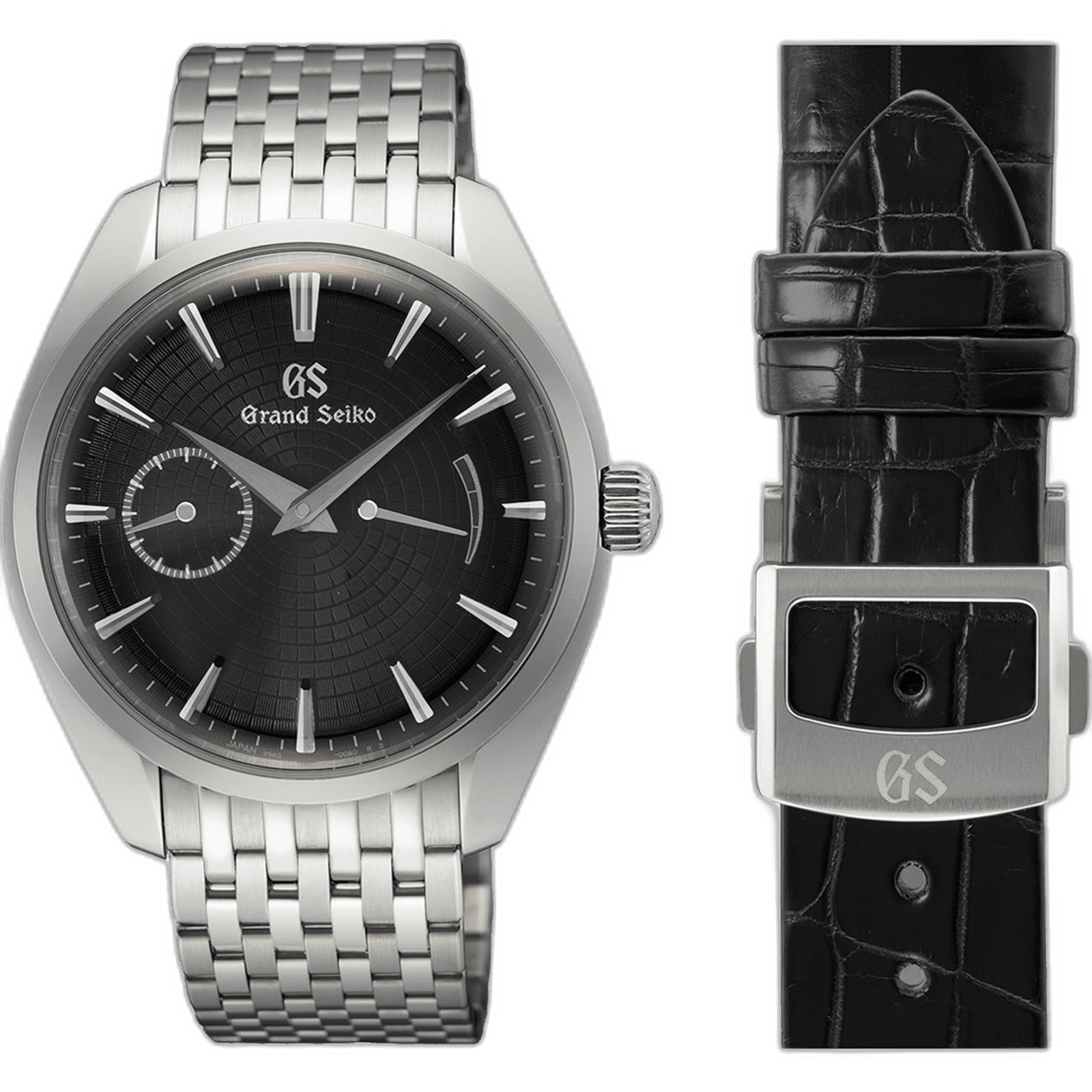 Grand Seiko Elegance Collection Stainless Steel — Nanbu Tekki Ironware Gray Dial | Ref. SBGK017