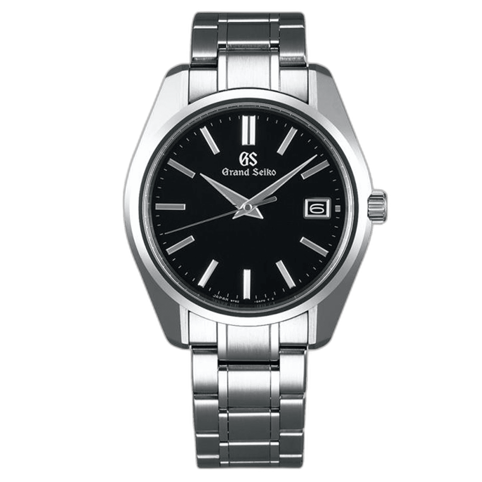 Grand Seiko Heritage Steel — Black Dial with Date Display | Ref. SBGV207