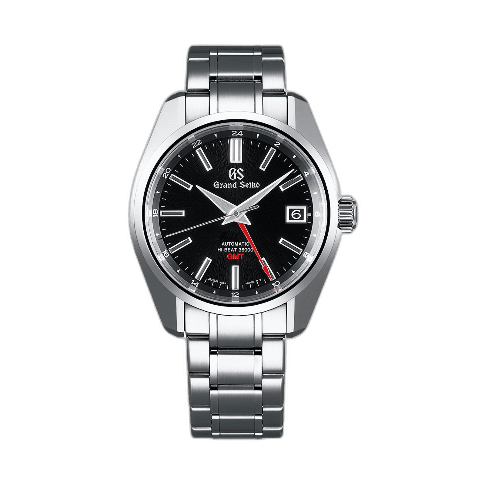 Grand Seiko Heritage Collection Stainless Steel — Mount Iwate Textured GMT Hi-Beat 36000 | Ref. SBGJ203