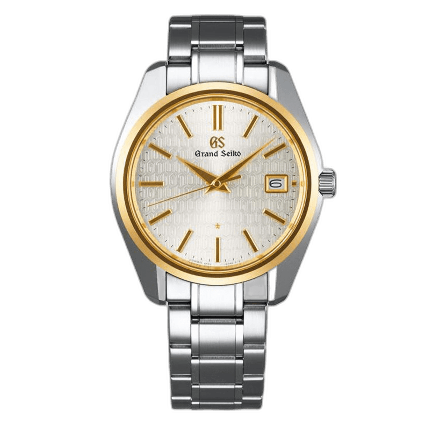 Grand Seiko Heritage Collection Steel & Gold — Silver GS/9F Pattern Limited Edition Dial | Ref. SBGV238