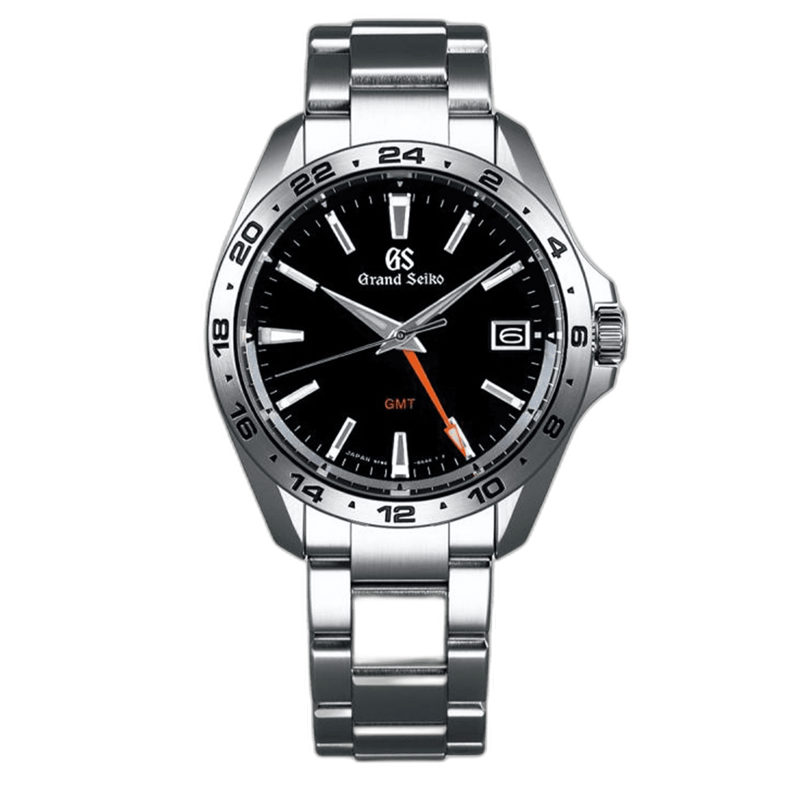 Grand Seiko Sport Collection Steel — Black GMT Dial | Ref. SBGN003