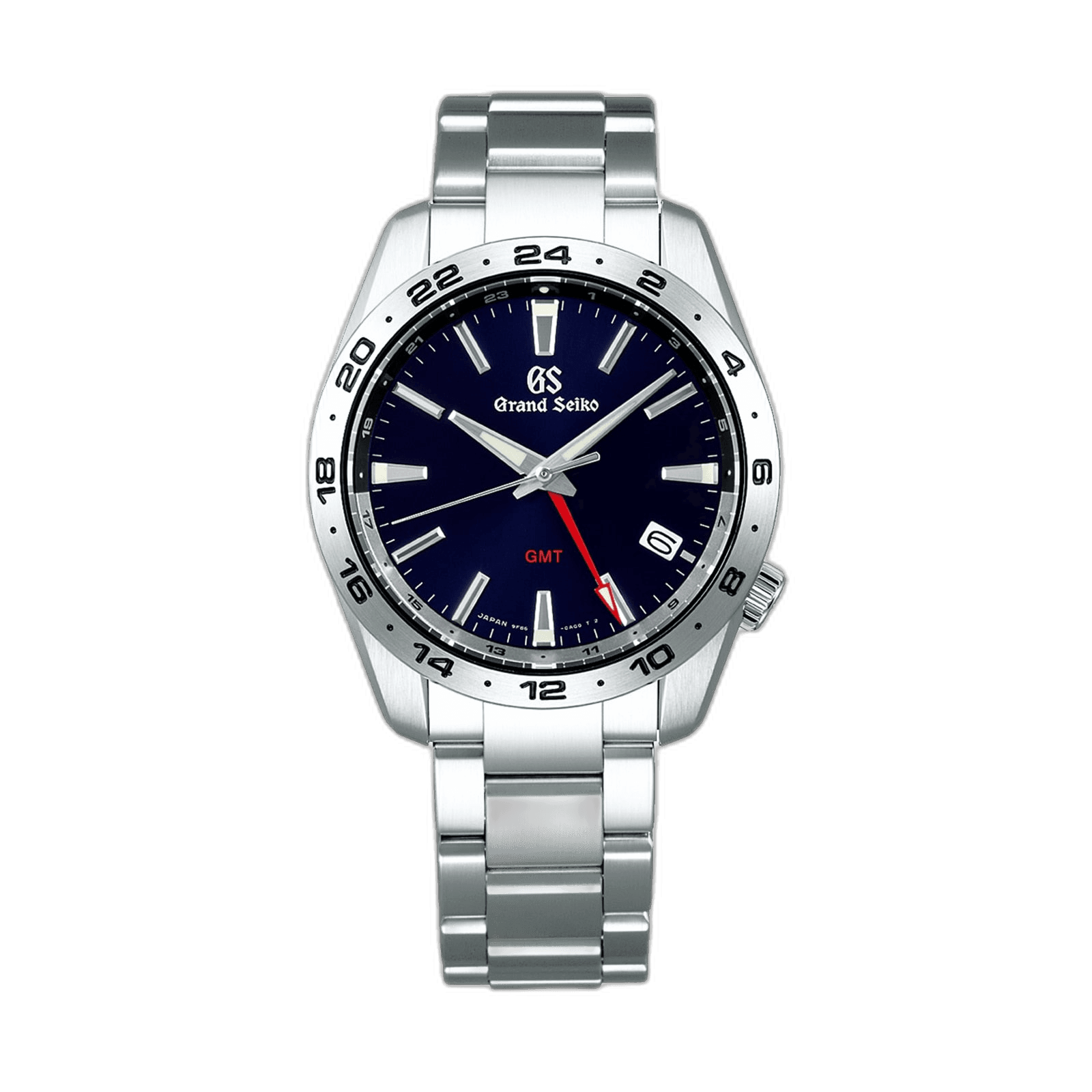 Grand Seiko Sport Stainless Steel — Blue Scarlet Dual-Tone GMT Dial | Ref. SBGN029