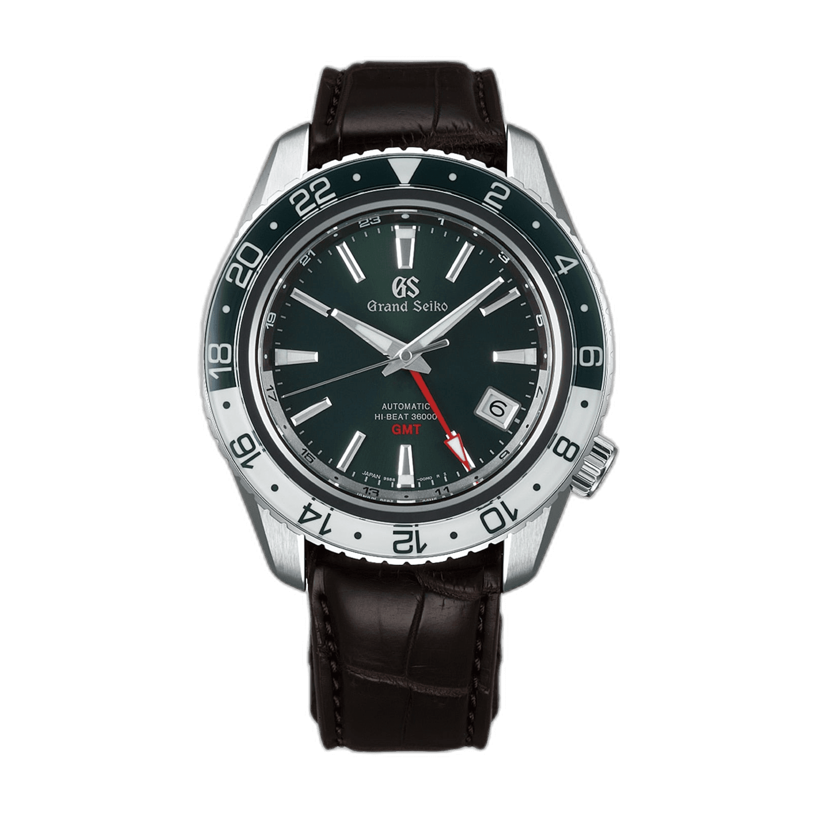 Grand Seiko Sport Stainless Steel — Green Dial GMT Hi-Beat 36000 | Ref. SBGJ239