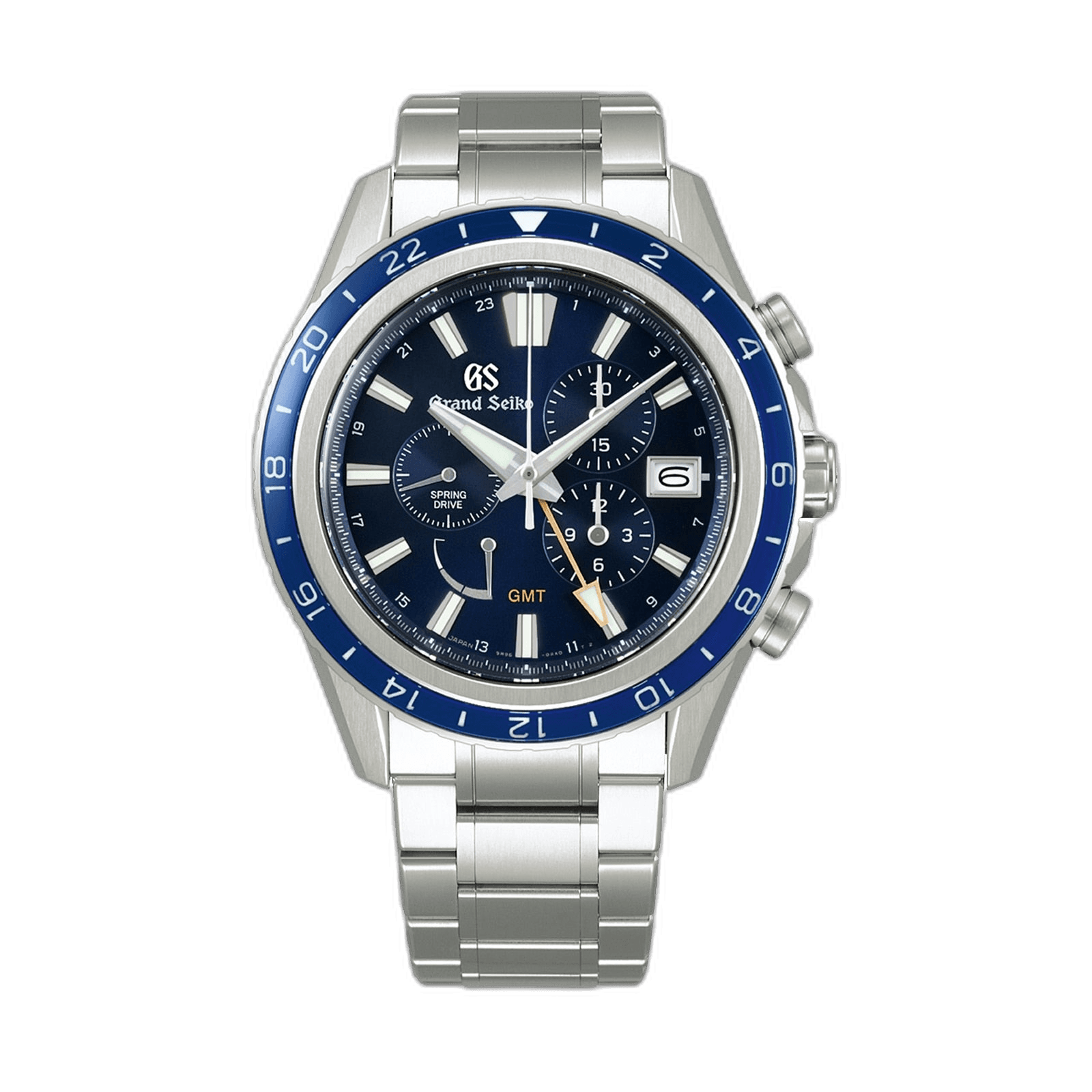 Grand Seiko Evolution 9 High-Intensity Titanium — Cosmo Blue Chronograph GMT Limited Edition | Ref. SBGC249