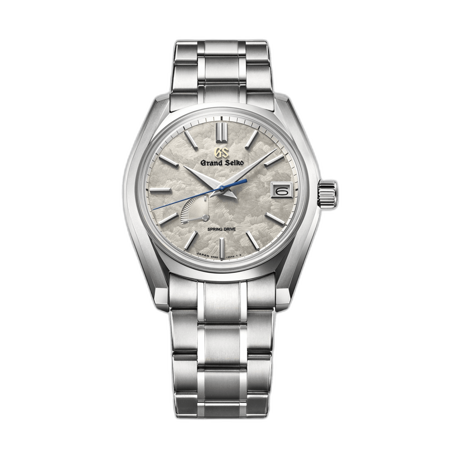 Grand Seiko Spring Drive 62GS Reinterpretation — Taisetsu Winter Snow Dial | Ref. SBGA415
