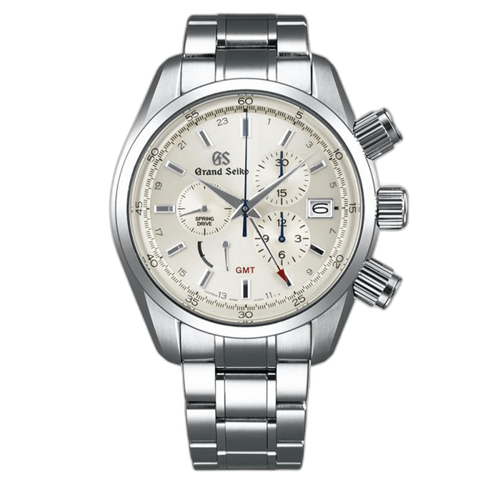 Grand Seiko Sport Steel -- Jet Black Chronograph GMT | Ref. SBGC201