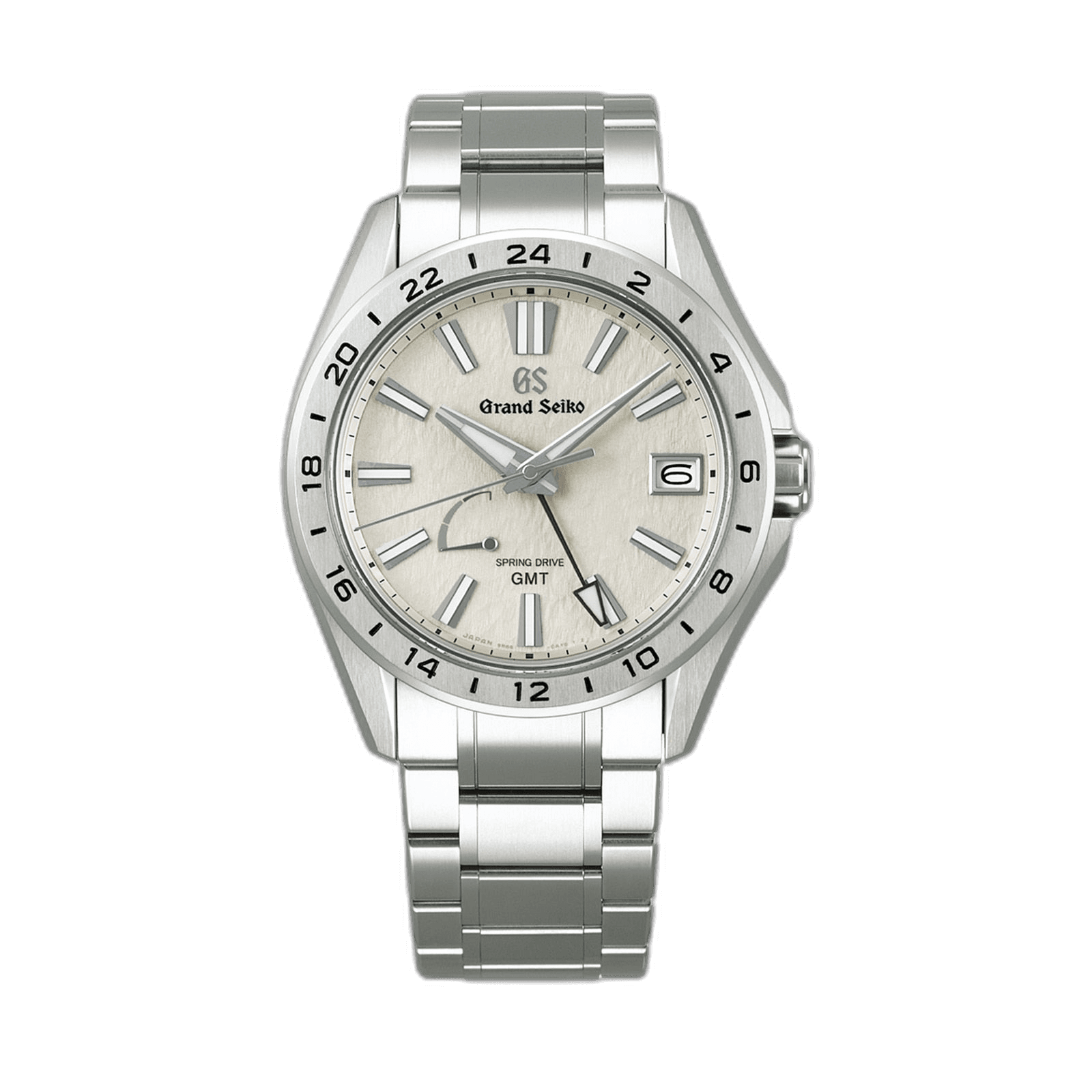 Grand Seiko Evolution 9 Collection Titanium — 'Mistflake' GMT Spring Drive Dial | Ref. SBGE285