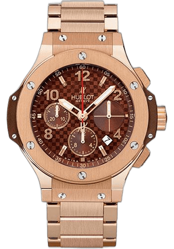 Big Bang Chocolate Watch-341.PC.3380.PC 41mm Gold — Hublot Ref. 341.PC.3380.PC