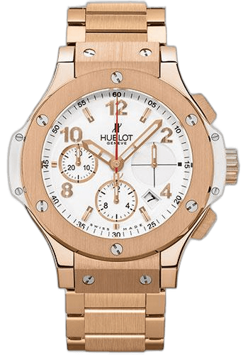 Hublot Big Bang Portocervo Watch-341.PE.2010.PE 41mm Gold White Dial Ref. 341.PE.2010.PE