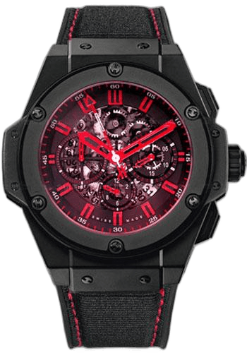 Big Bang King Power Congo Limited Edition of 100 Watch-710.CI.1190.NR.CGO11 48mm Ceramic Red Dial by Hublot — 710.CI.1190.NR.CGO11