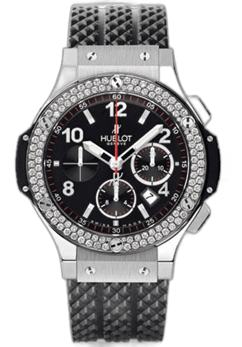 Hublot 44mm Steel Diamond Black Dial Big Bang Watch-301.SX.130.RX.114 Watch Ref. 301.SX.130.RX.114