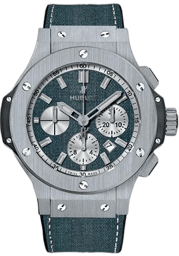 Hublot Big Bang Jeans Limited Edition of 250 Watch-301.SX.2710.NR.JEANS 44mm Steel Blue Dial Ref. 301.SX.2710.NR.JEANS