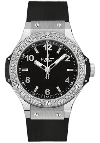 Hublot Big Bang 38 Watch-361.SX.1270.RX.1104 38mm Steel Diamond Black Dial Timepiece [361.SX.1270.RX.1104