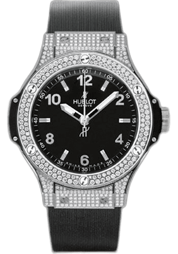 Hublot 38mm Steel Diamond Black Dial Big Bang 38 Watch-361.SX.1270.RX.1704 Watch Ref. 361.SX.1270.RX.1704