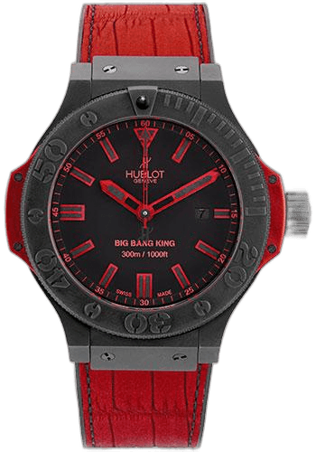 Hublot Big Bang King All Black Red Watch-322.CI.1130.GR.ABR10 48mm Ceramic Watch Ref. 322.CI.1130.GR.ABR10