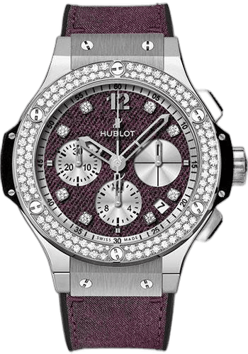 Big Bang Jeans Purple Diamonds Watch-341.SX.2790.NR.1104.JEANS14 41mm Steel Diamond Purple Dial · Hublot 341.SX.2790.NR.1104