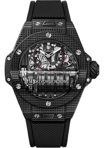 Hublot Big Bang MP-11 Power Reserve 14 Days 3D Carbon Limited Edition of 200 Watch-911.QD.0123.RX 45mm Fiber Sapphire Dial