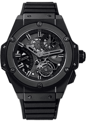 Hublot Big Bang King Power Tourbillon GMT Watch-706.CI.1110.RX 48mm Ceramic Black Dial Watch Ref. 706.CI.1110.RX
