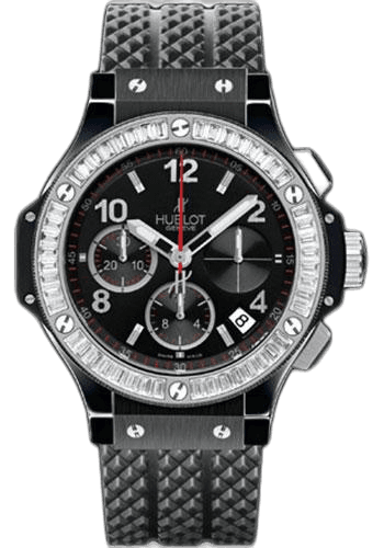 Hublot Big Bang Black Magic Watch-341.CD.130.RX.194 41mm Ceramic Diamond Black Dial Watch Ref. 341.CD.130.RX.194