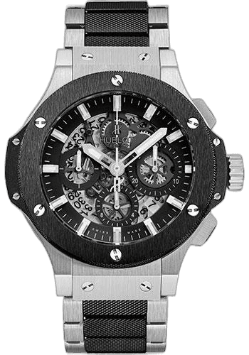 Hublot 44mm Steel Black Dial Big Bang Aero Bang Watch-311.SM.1170.SM — Ref. 311.SM.1170.SM