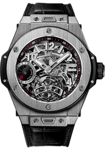 Hublot Big Bang Tourbillon Power Reserve 5 days Titanium Limited Edition of 99 Watch-405.NX.0137.LR 45mm Sapphire Dial