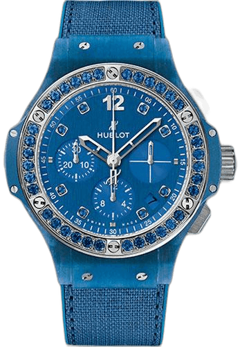 Big Bang Blue Linen Limited Edition of 200 Watch-341.XL.2770.NR.1201 · Hublot 41mm — 341.XL.2770.NR.1201