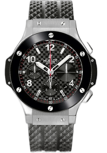Big Bang Watch-342.SB.131.RX 41mm Steel Black Dial by Hublot — 342.SB.131.RX