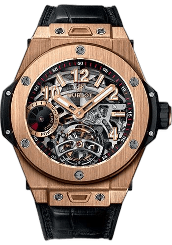 Hublot Big Bang Tourbillon Power Reserve 5 days King Gold Limited Edition of 99 Watch-405.OX.0138.LR 45mm Sapphire Dial Watch Ref. 405.OX.0138.LR