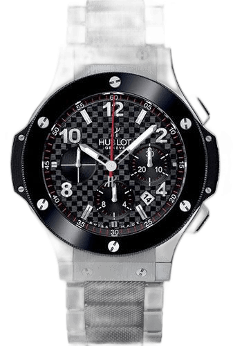 Hublot 44mm Steel Black Dial Big Bang Watch-301.SB.131.SB Watch Ref. 301.SB.131.SB