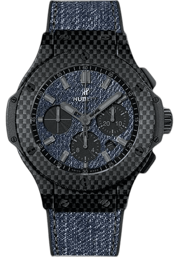 Hublot Big Bang Carbon Jeans Limited Edition of 250 Watch-301.QX.2740.NR.JEANS16 44mm Fiber Blue Dial