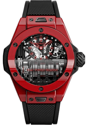 Hublot Big Bang MP-11 Power Reserve 14 Days Red Magic Watch - 45 mm - Sapphire Crystal Dial Limited Edition of 39-911.CF.0113.RX 45mm Ceramic