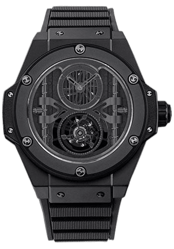 Big Bang King Power All Black Tourbillon Watch-705.CI.0007.RX 48mm Ceramic by Hublot — 705.CI.0007.RX