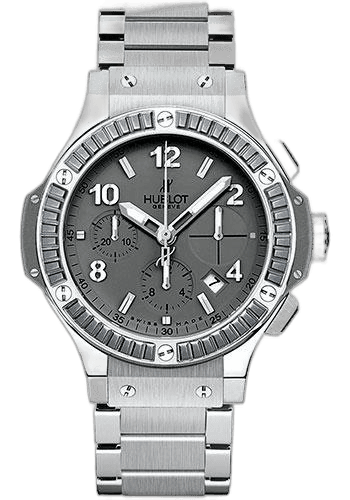 Big Bang Earl Gray Hematite Watch-342.ST.5010.ST.1912 41mm Steel — Hublot Ref. 342.ST.5010.ST.1912