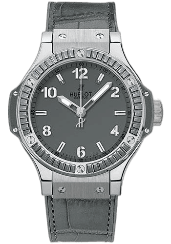 Big Bang Earl Gray Hematite Watch-361.ST.5010.LR.1912 38mm Steel by Hublot — 361.ST.5010.LR.1912