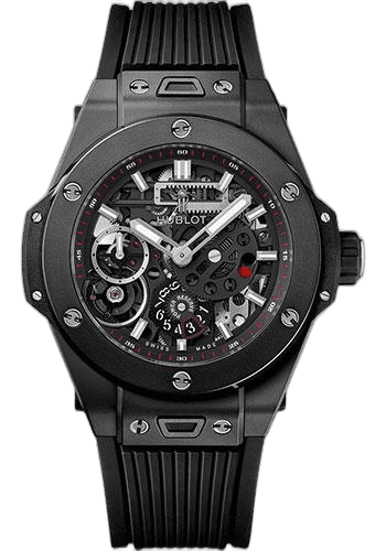 Hublot Big Bang Meca-10 Black Magic Watch - 45 mm - Black Skeleton Dial-414.CI.1123.RX 45mm Ceramic