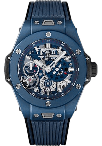 Hublot Big Bang Meca-10 Ceramic Blue Watch-414.EX.5123.RX 45mm Watch Ref. 414.EX.5123.RX
