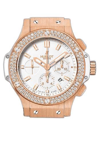 Big Bang Porto Cervo Evolution Watch-301.PE.2180.RW.1104 44mm Gold Diamond White Dial by Hublot — 301.PE.2180.RW.1104