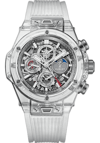 Big Bang Unico Unico Perpetual Calendar Sapphire Limited Edition of 50 Watch-406.JX.0120.RT 45mm by Hublot — 406.JX.0120.RT