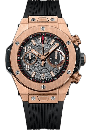 Hublot Big Bang Unico King Gold Watch-411.OX.1180.RX 45mm Black Dial
