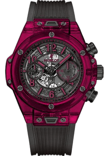 Hublot Big Bang Unico Unico Magic Sapphire Limited Edition of 250 Watch-411.JR.4901.RT 45mm Sapphire Crystal Skeleton Dial Timepiece [411.JR.4901.RT