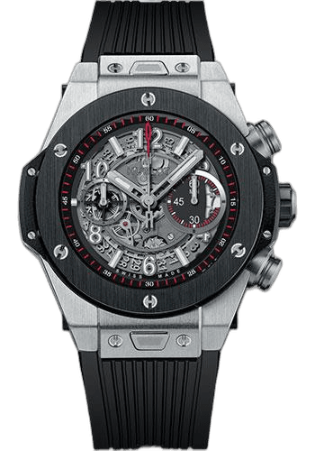 Big Bang Unico Titanium Ceramic Watch-411.NM.1170.RX 45mm Black Dial Hublot Ref. 411.NM.1170.RX
